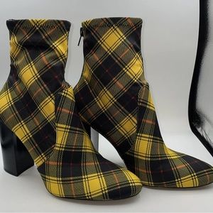 Aldo Plaid Heels